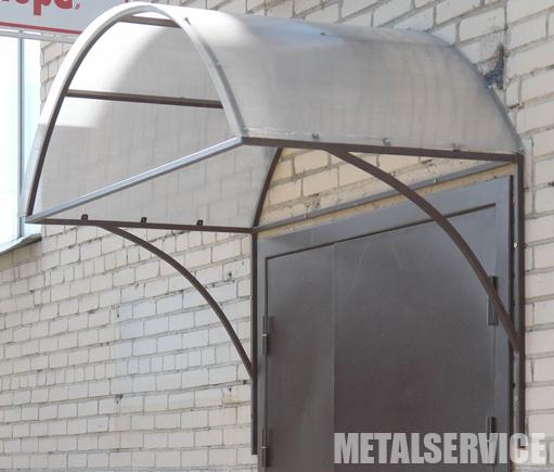 Козырьки из поликарбоната